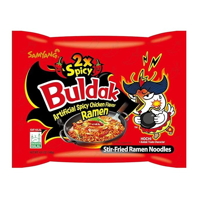 Лапша швидкого приготування Buldak Samyang 2x Spicy Hot Chicken Ramen 140 g
