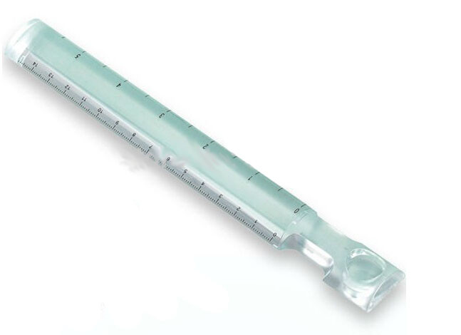 Лінійка з збільшувальним склом, 2X збільшенням, MAGNIFIER 19161