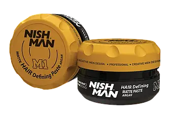 Паста для укладання волосся Nishman Hair Defining Matte Paste M1 30мл