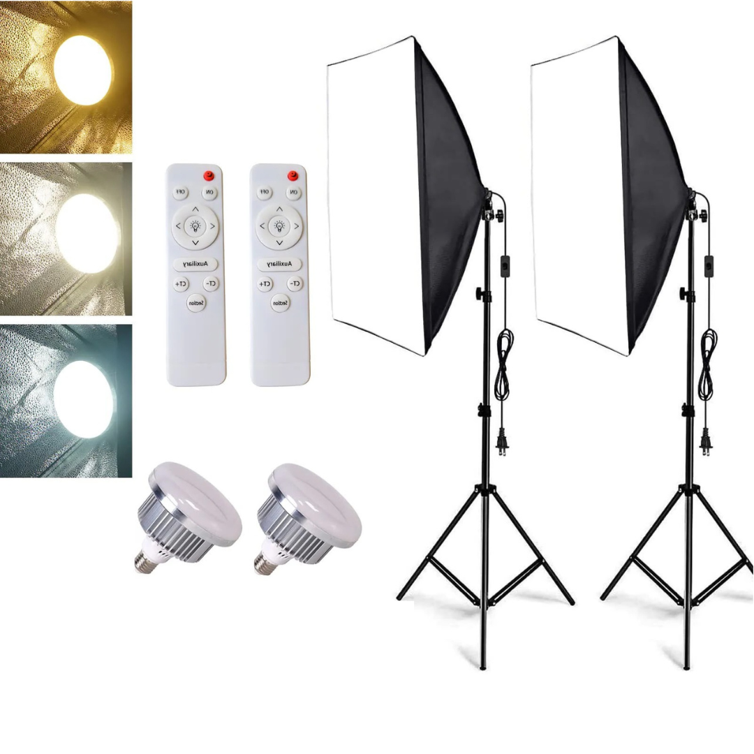 Студійне LED-світло Prolighting 50х70 см LED-лампи 85 вт 3200- 5500 K Ra95+ з пультом