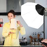 Комплект октобокс Proligh Е27+ LED Лампа 85 W (72 світлодіода 3200 — 5500 K Ra95+), фото 4