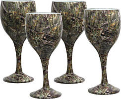 Набір келихів Riversedge для вина Camo Wine Glasses Bassofl 4 шт.