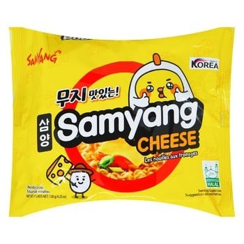 Лапша швидкого приготування Samyang Cheese Ramen 120 g