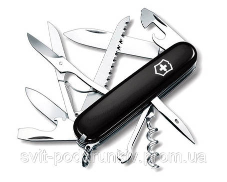 Швейцарський ніж Victorinox HUNTSMAN 1.3713.3 чорний, фото 2