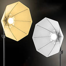 Комплект октобокс Proligh Е27+ LED Лампа 85 W (72 світлодіода 3200 — 5500 K Ra95+), фото 3
