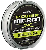 Леска Matrix Power Micron X 100m 0.11mm 3.0lb/1.4kg