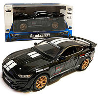 Машинка металлическая Ford Mustang Shelby GT500 "AutoExpert" Форд Мустанг шелби GT500 черный 16*6*6 см (LF -