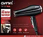 Професійний фен для укладання волосся Gemei GM-1787 am, фото 2