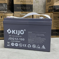 Аккумулятор гелевый мощный для ИБП для бесперебойника Kijo JDG 12V 100Ah GEL для солнечных электростанций