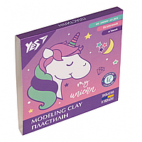 Пластилин YES Glamour 12 цветов 240 г (арт 540637)