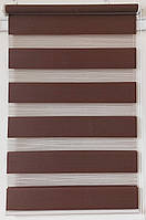 Рулонна штора ВМ-1218 Шоколад