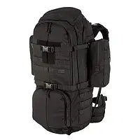 Рюкзак тактический 5.11 Tactical RUSH 100 Backpack черны,военный армейский боьшой вместительный рюкзак для ВСУ