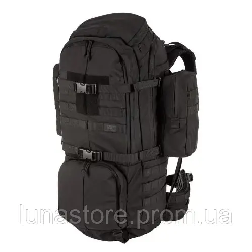 Рюкзак тактичний 5.11 Tactical RUSH 100 Backpack чорн,войний армійський бойковий місткий рюкзак для ВСУ