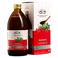 Сироп красная ягода, клюква с лютеином и витаминами Vivasan A+C+E Red Berry 500 мл