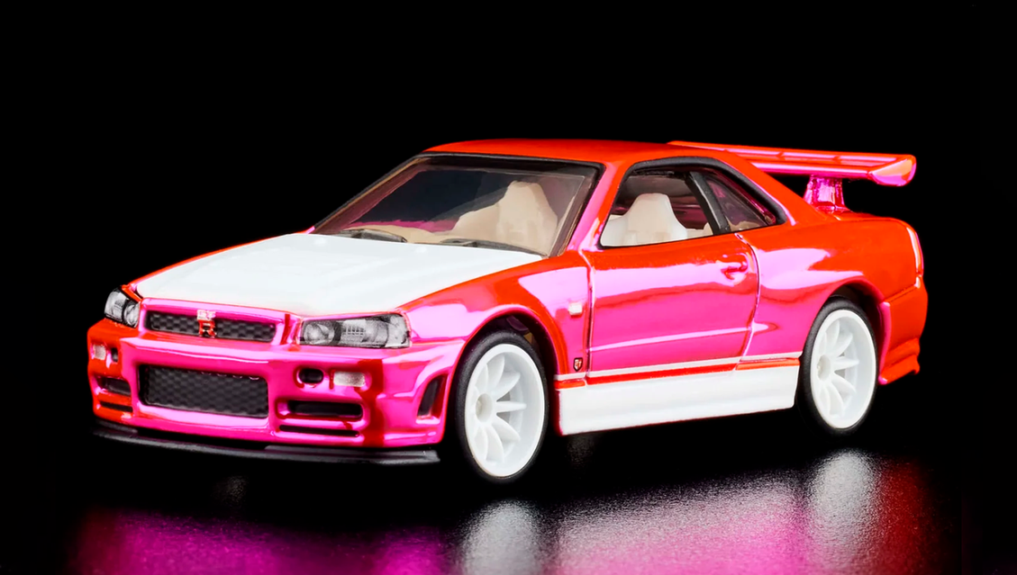 Машинка Premium Hot Wheels Nissan Skyline GT-R (BNR34) Red