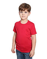 Детская красная футболка на мальчика