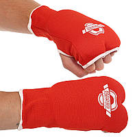 Перчатки накладки для карате HARD TOUCH красный CO-8891 XS: Gsport S