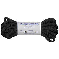 LOWA шнурки для кроссовок ATC Lo 110 cm black-black