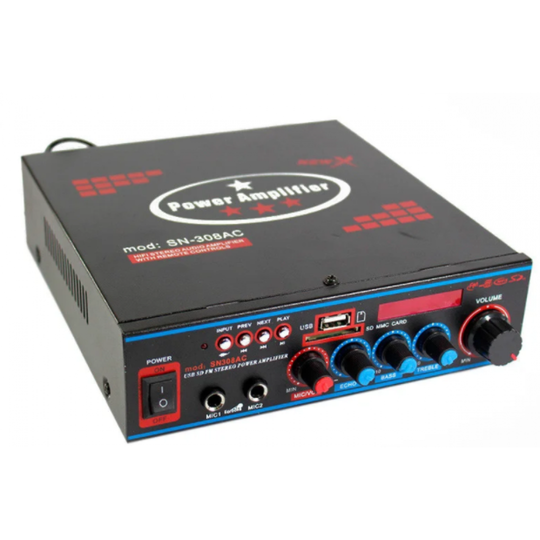 Купить Усилитель звука Amplifier 308 BT Bluetooth, цена 735 ₴ — Prom.ua ...