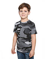 Детская камуфлированая футболка на мальчика