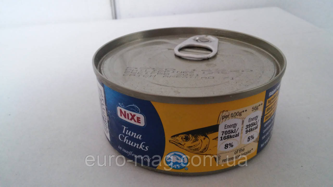 Тунець в оливковій олії Nixe Tuna Chunks 190 g