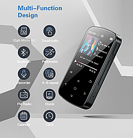 Плеєр MP3 Benjie M9 Bluetooth 5.2 Hi-Fi 32Gb з кліпсою English version, фото 3