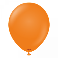 Латексный шарик Kalisan 12"(30 см) Пастель оранжевый Standard Orange