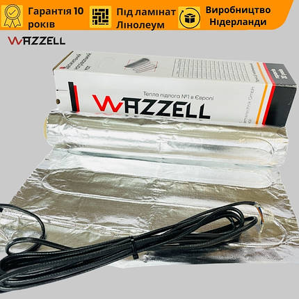 Алюмінієвий мат WAZZELL EASYHEAT 140 Вт/м.кв під ламінат, фото 1