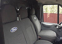 Авто чехлы FORD Transit Custom (6 и 9 мест) Оригинальные чехлы на сиденья для Форд Транзит Кустом