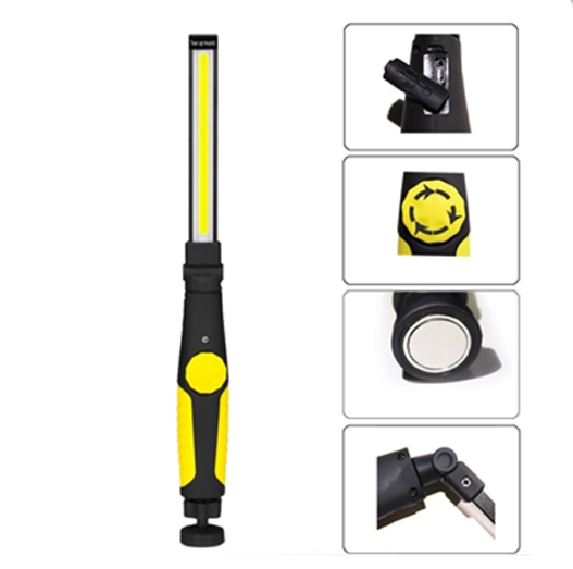 Ліхтар для кемпінгу W55-COB, Li-Ion акумулятор, магніт, ЗУ microUSB, фото 1