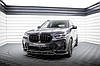 Сплітер BMW X3 G01 M-Sport LCI (2021+) тюнінг обвіс губа спідниця елерон, фото 6