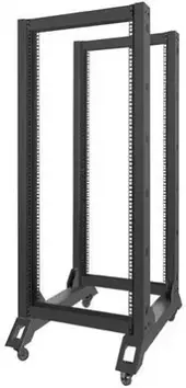 Стелаж відкритий Lanberg 27U 600x800 мм чорний (OR016827B)