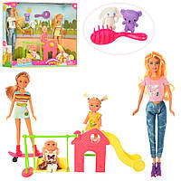Кукольный игровой набор Игровая площадка Defa Lucy 8409