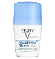 Дезодорант минеральный без солей алюминия Vichy Deodorant Mineral Roll On 48H 50 мл