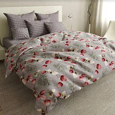 Двоспальний комплект постільної білизни з тканини Бязь Голд "Карія"