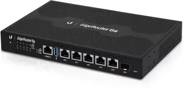 6-портовий маршрутизатор Ubiquiti EdgeRouter з PoE (ER6P)