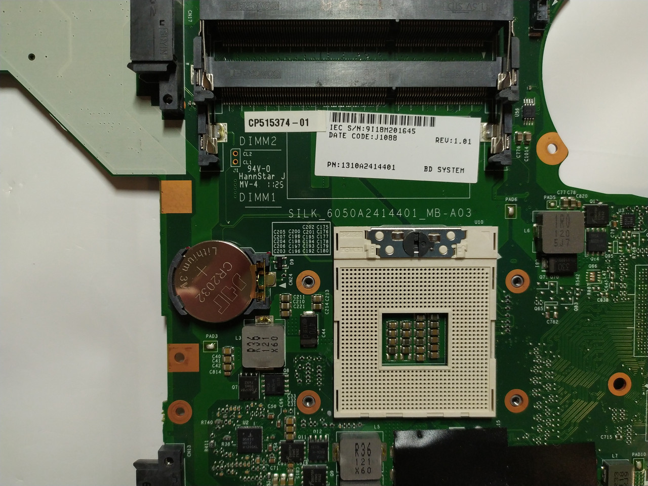 Материнская плата Fujitsu LifeBook SH531 6050A2414401 (PGA989, UMA, HM65, 2XDDR3) бу - фото 4 - id-p1987183108