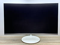 Монитор 27" 2560*1440 VA Samsung Curved C27H711Q QLED HDMI/miniDP белый бу