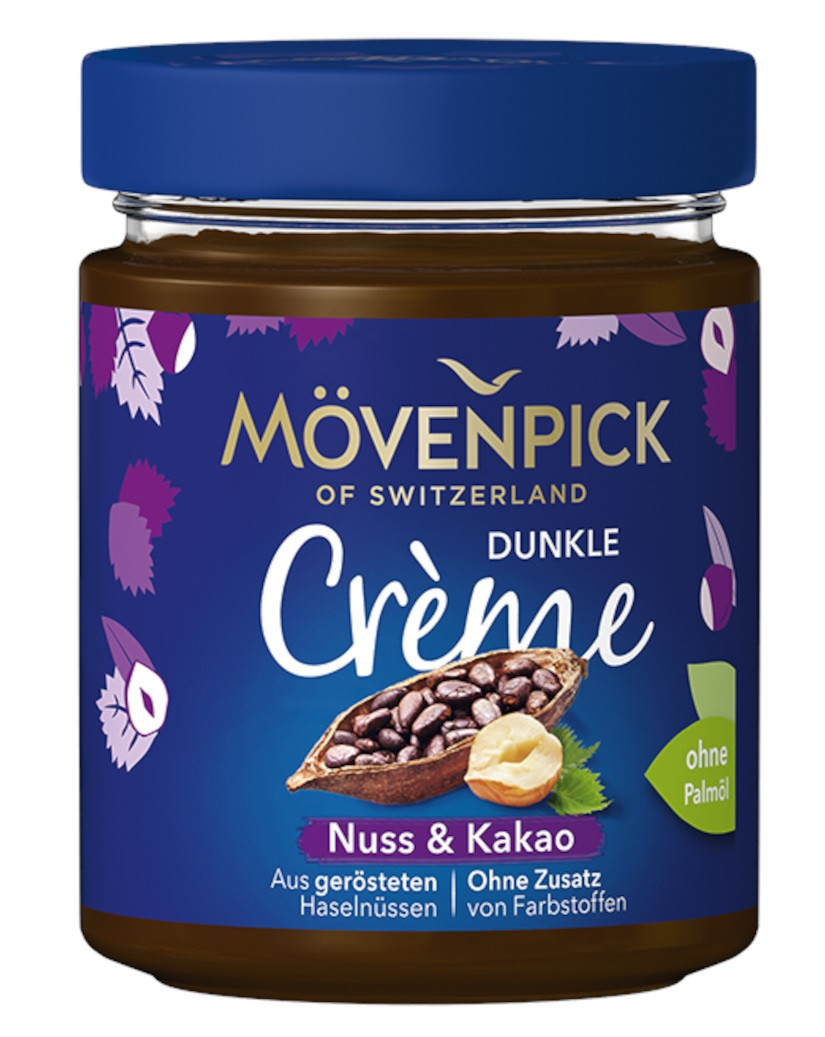 Паста Шоколадно-Горіхова Movenpick Dunkle Creme Nuss & Kakao 300 г Німеччина