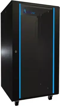 Шафа серверна настінна 19 Extralink 22U 600x600 Чорний підлоговий (EX.14381)