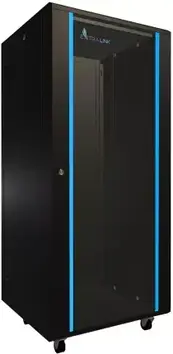 Шафа серверна настінна 19 Extralink 27U 600x600 Чорний підлоговий (EX.14749)