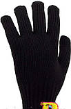 Рукавиці робочі зірка чорна "Doloni арт.562" (Україна), фото 3