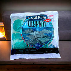 Родентицид від щурів та мишей Смерть щурам №1 тісто у фільтр - пакетах Ital Tiger, 200 г