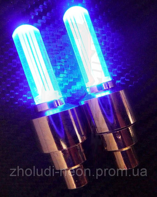Неонова підсвітка коліс на ніпель, золотушник., фото 1