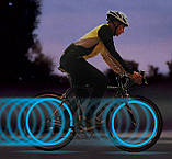 Неонова підсвітка коліс на ніпель, золотушник., фото 3