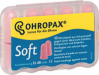 Пінні беруші для сну Ohropax Soft 5 пар рожевого кольору SNR 32 дБ