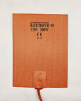 Предпусковой подогреватель двигателя 300Вт, 220В, 150х200*3мм, термостат 90 градусов