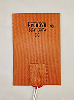 Предпусковой подогреватель двигателя 300Вт, 240В, 100х150*3мм, термостат 90 градусов
