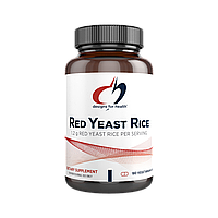 Designs for Health Red Yeast Rice / Органічний червоний дріжджовий рис - 180 капсул