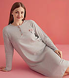 Нічні сорочки з довгими рукавами різних кольорів, фото 6